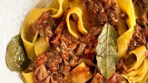 Pappardelle con ragù d’anatra
